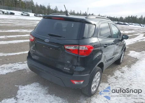 2020 Ford Ecosport Se z USA, uszkodzony, nr VIN MAJ6S3GL7LC387838